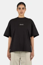 Tinca Heavy Oversized Tee Washed Black