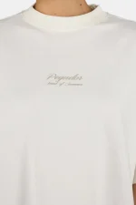 Tinca Heavy Oversized Tee Washed Unbleached-2