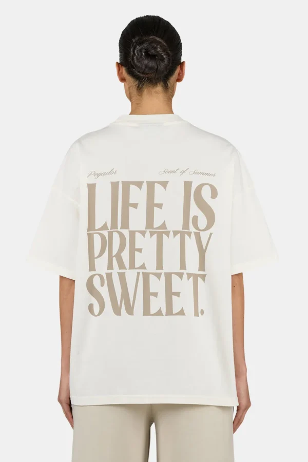 Tinca Heavy Oversized Tee Washed Unbleached