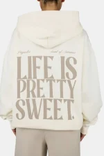 Tinca Oversized Hoodie Washed Unbleached-1