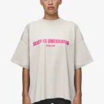 Tori Heavy Oversized Tee Washed Moon Grey