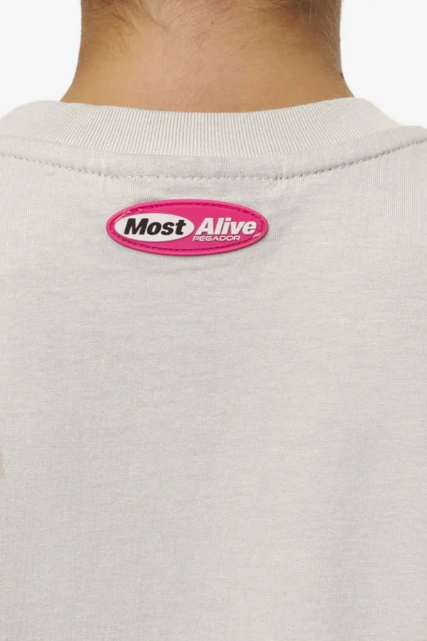 Tori Heavy Oversized Tee Washed Moon Grey-2