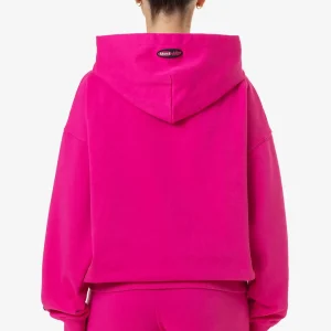 Tori Oversized Hoodie Washed Digital Pink-1