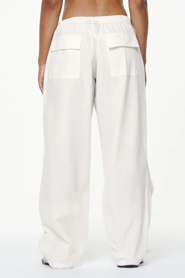 Tower Skydiver Track Pants Vintage Washed Bone White-1