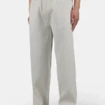 Troy Plissee Pants Pure Grey