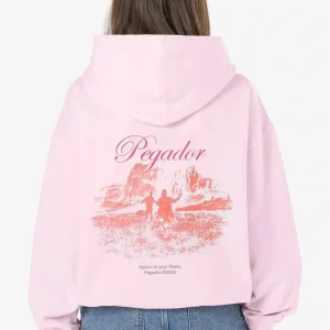 Tuni Oversized Sweat Jacket Washed Bubblegum-1