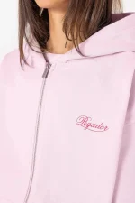 Tuni Oversized Sweat Jacket Washed Bubblegum-2