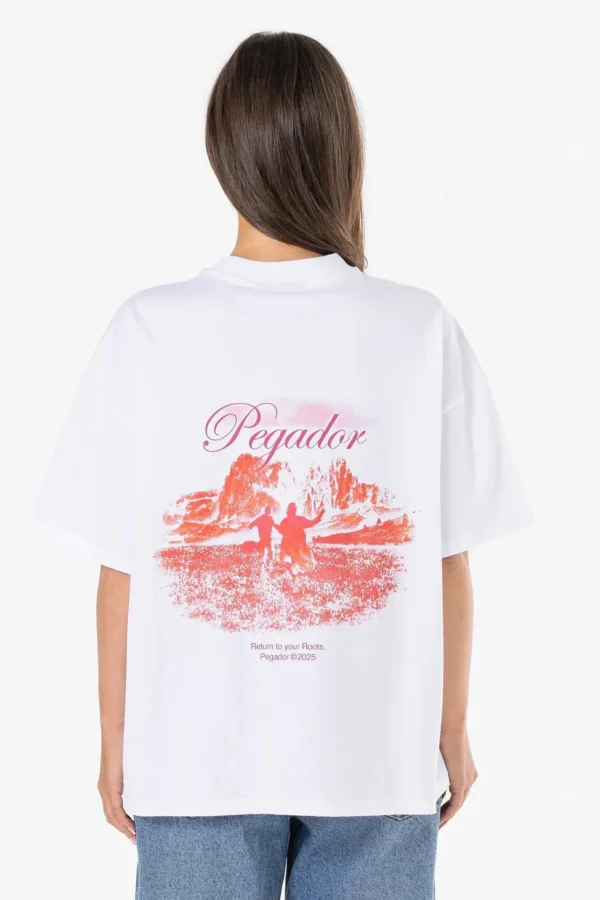 Tuni Oversized Tee White-1