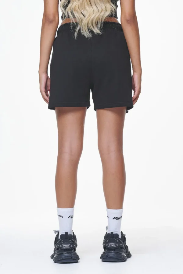 Umbria High Waisted Shorts Black Gum-1