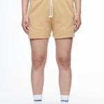 Umbria High Waisted Shorts Vintage Washed Espresso Gum