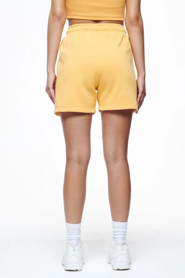 Umbria High Waisted Shorts Vintage Washed Golden Sun Gum-1