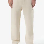 Veal Wide Structured Pants Light Beige