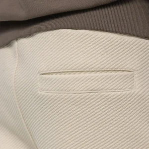 Veal Wide Structured Pants Light Beige-3