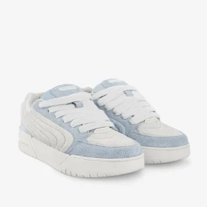 Venice Skate Low Suede Cream Cloud Blue-1