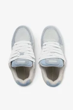 Venice Skate Low Suede Cream Cloud Blue-4