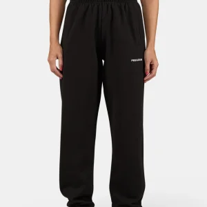 Villa High Waisted Sweat Pants Black White