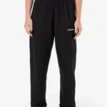 Villa High Waisted Sweat Pants Black White Gum