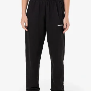 Villa High Waisted Sweat Pants Black White Gum