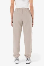 Villa High Waisted Sweat Pants Washed Dark Stone Gum-1