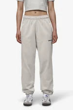 Villa High Waisted Sweat Pants Washed Moon Grey Black Gum