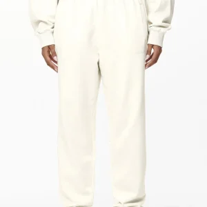 Villa High Waisted Sweat Pants Washed Salty Cream Gum