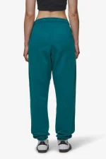Villa High Waisted Sweat Pants Washed Urban Turquoise Black Gum-1