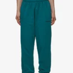 Villa High Waisted Sweat Pants Washed Urban Turquoise Black Gum