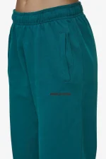 Villa High Waisted Sweat Pants Washed Urban Turquoise Black Gum-2