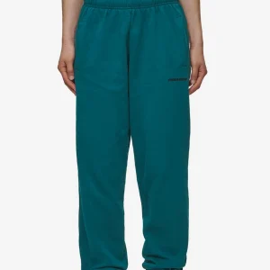 Villa High Waisted Sweat Pants Washed Urban Turquoise Black Gum