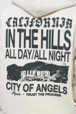 Wallace Oversized Hoodie Vintage Washed Angels Cream-2