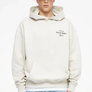 Wallace Oversized Hoodie Vintage Washed Angels Cream