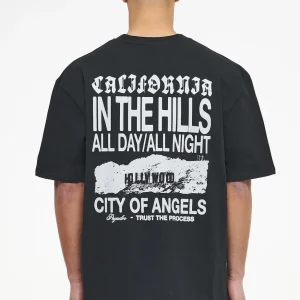 Wallace Oversized Tee Vintage Washed Black Ink-1