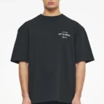 Wallace Oversized Tee Vintage Washed Black Ink