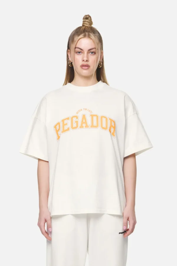 Wayruna Heavy Oversized Tee Washed Coconut Milk-1