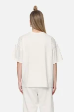 Wayruna Heavy Oversized Tee Washed Coconut Milk