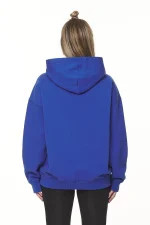Wayruna Oversized Hoodie Washed True Blue-1