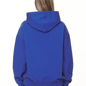 Wayruna Oversized Hoodie Washed True Blue-1