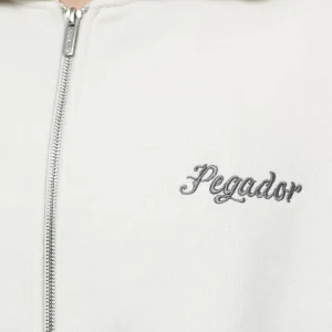 West Oversized Sweat Jacket Vintage Washed Angels Cream-2