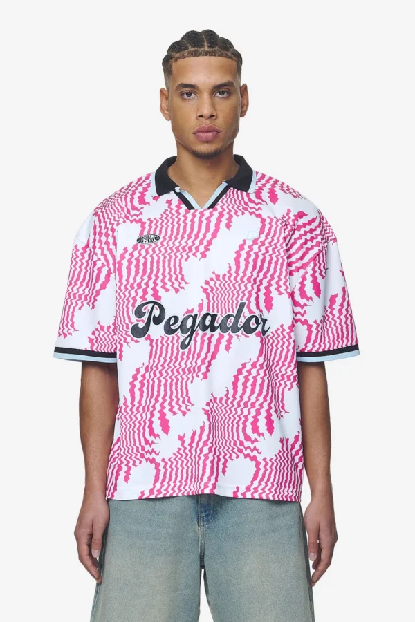 Worden Boxy Trikot White Pink