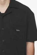 Wyton Structured Summer Shirt Black