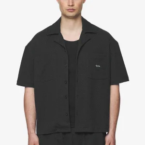 Wyton Structured Summer Shirt Black
