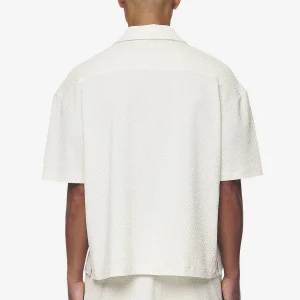 Wyton Structured Summer Shirt Salty Cream-1