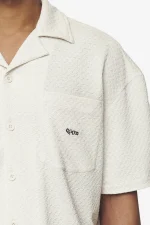 Wyton Structured Summer Shirt Salty Cream-2