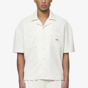 Wyton Structured Summer Shirt Salty Cream