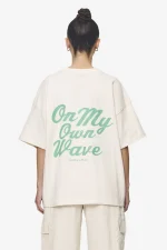 Yebra Heavy Oversized Tee Washed Coast Sand-1