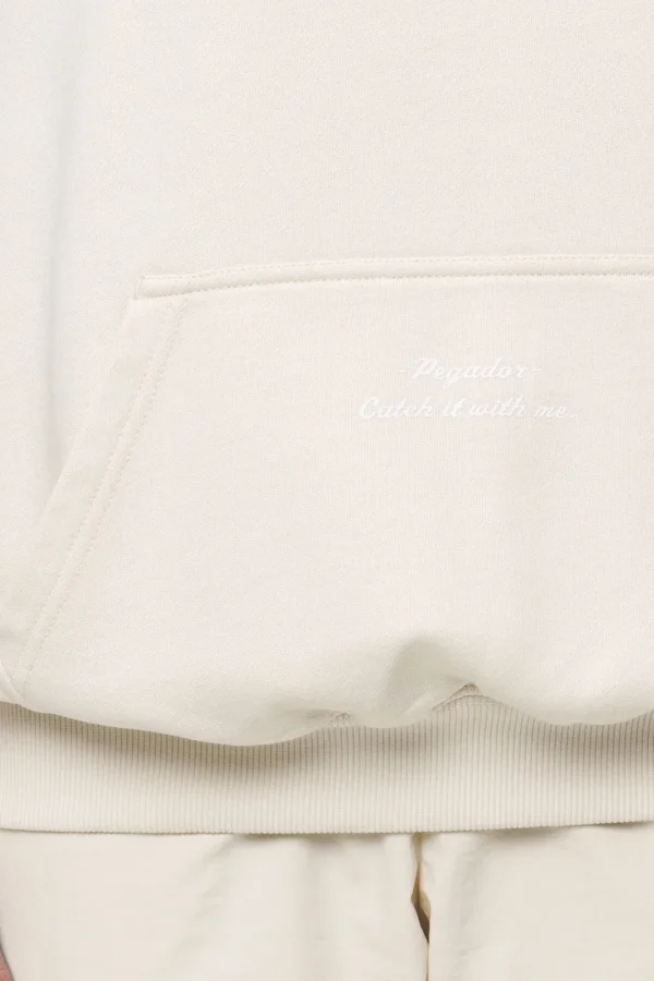 Yebra Oversized Hoodie Washed Coast Sand-2