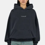 Yessi Oversized Hoodie Vintage Black