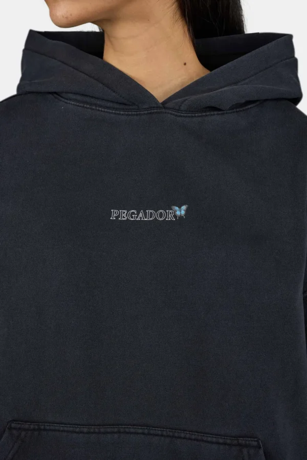 Yessi Oversized Hoodie Vintage Black-2