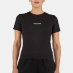 Yona Slim Tee Washed Black White