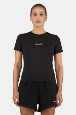 Yona Slim Tee Washed Black White